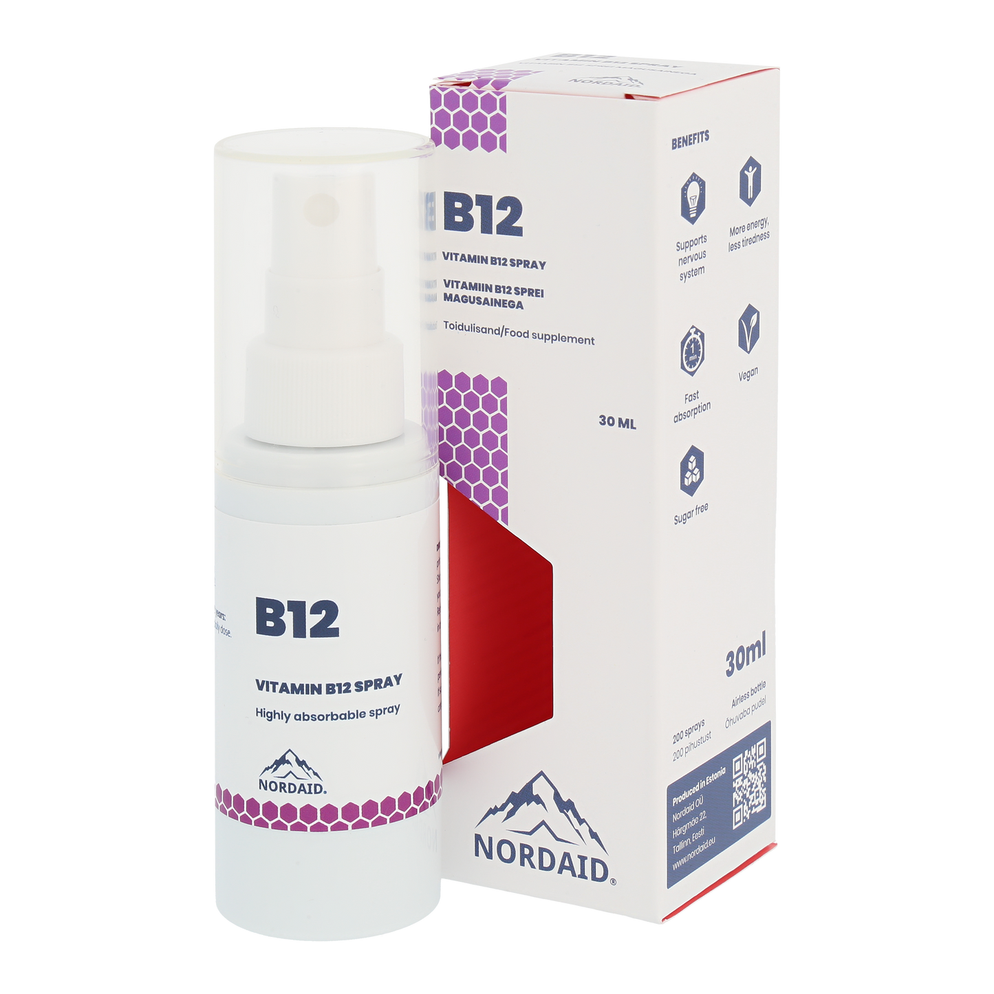 B12 spray vitamin 30ml