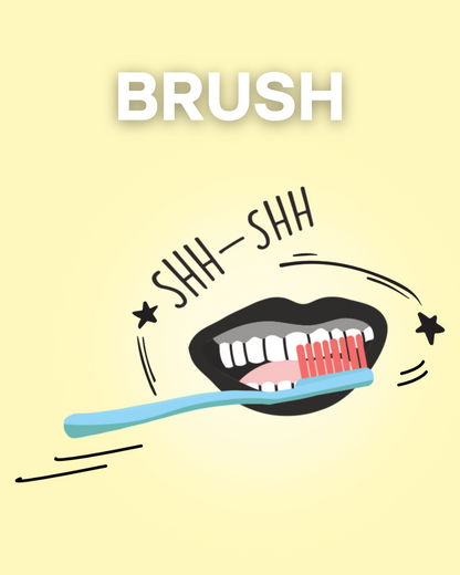 Fresmy persikatandkrämstabletter för barn i aluminiumburk, 30 st