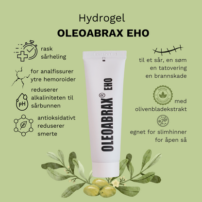 Hemorrojder och sårsalva OLEOBRAX hydrogel 30g