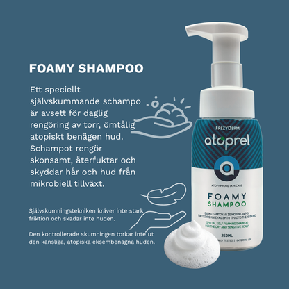 FrezyDerm Atoprel Foamy Shampoo 250ml